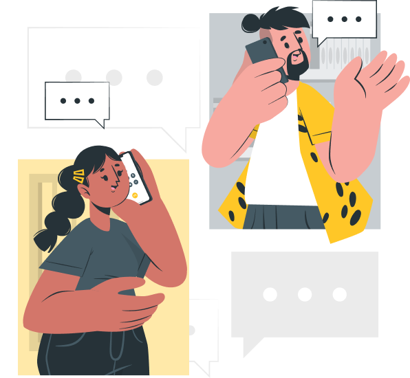 Contact illustration